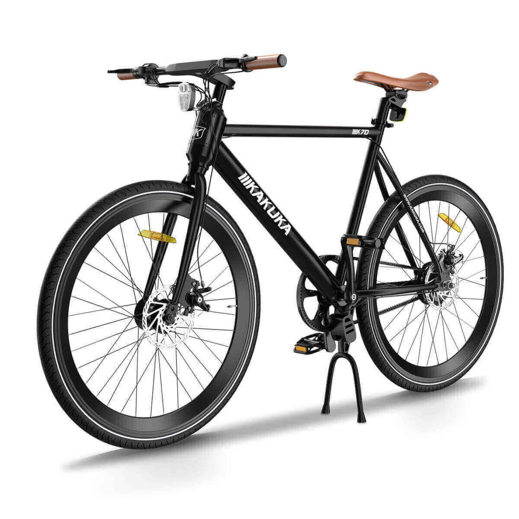 KAKUKA K70 is designed to provide distance, speed, comfort and safety.kakuka k70 electric bike, k70 ebike with flat bar and larger LCD display, 250w electric road bike 