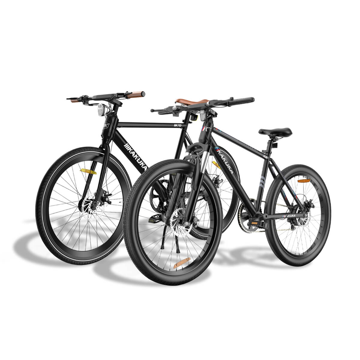 KAKUKA Electric Bikes Double Pack (K70*1+K26*1)
