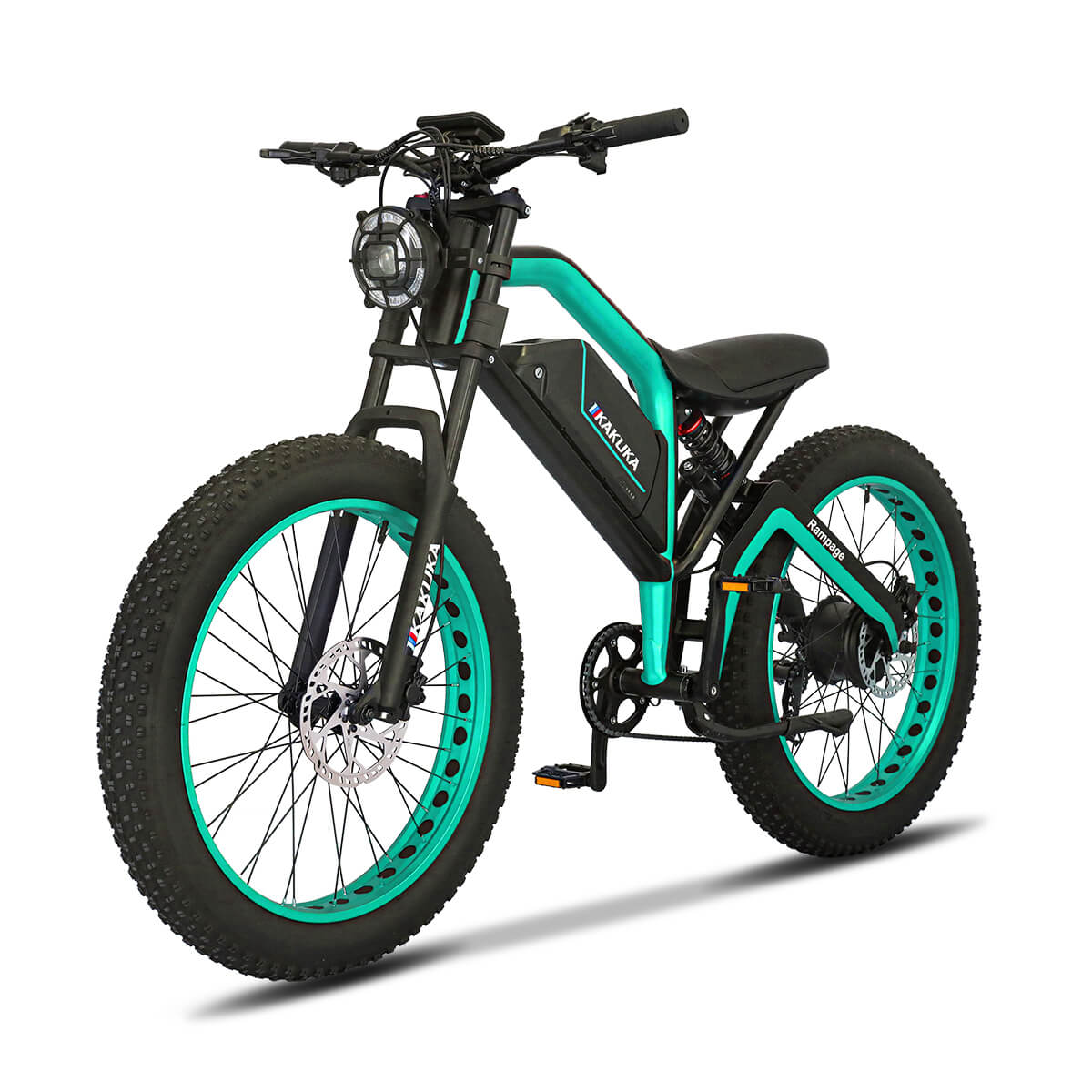 Kakuka Rampage Pro Fat Tire Ebike with 1000W bafang motor and 4inch color LCD display