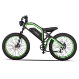 Kakuka Rampage Fat Tire Electric Bike Green Model